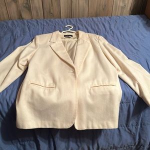Cream Women’s 100% Wool Blazer